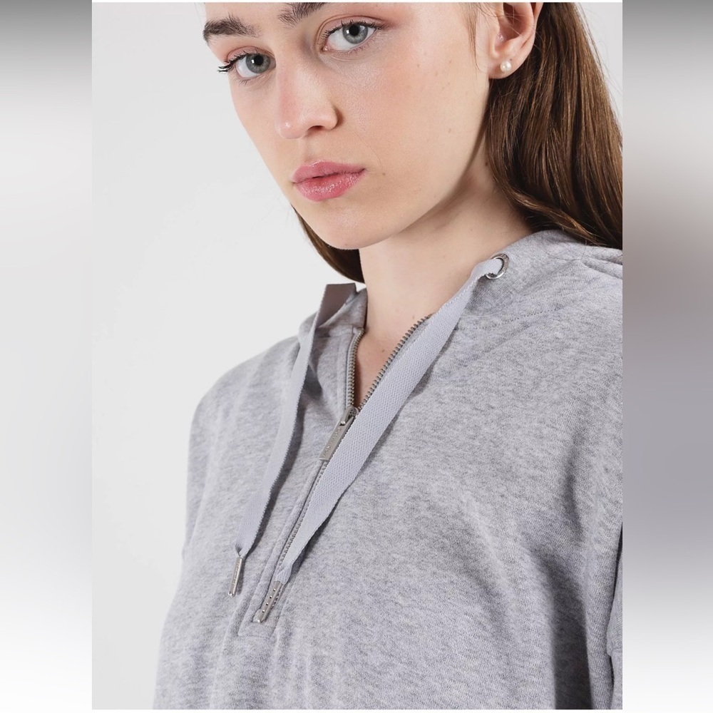 CK Calvin Klein Gray Women's Hoodie - Picture 2 of 5